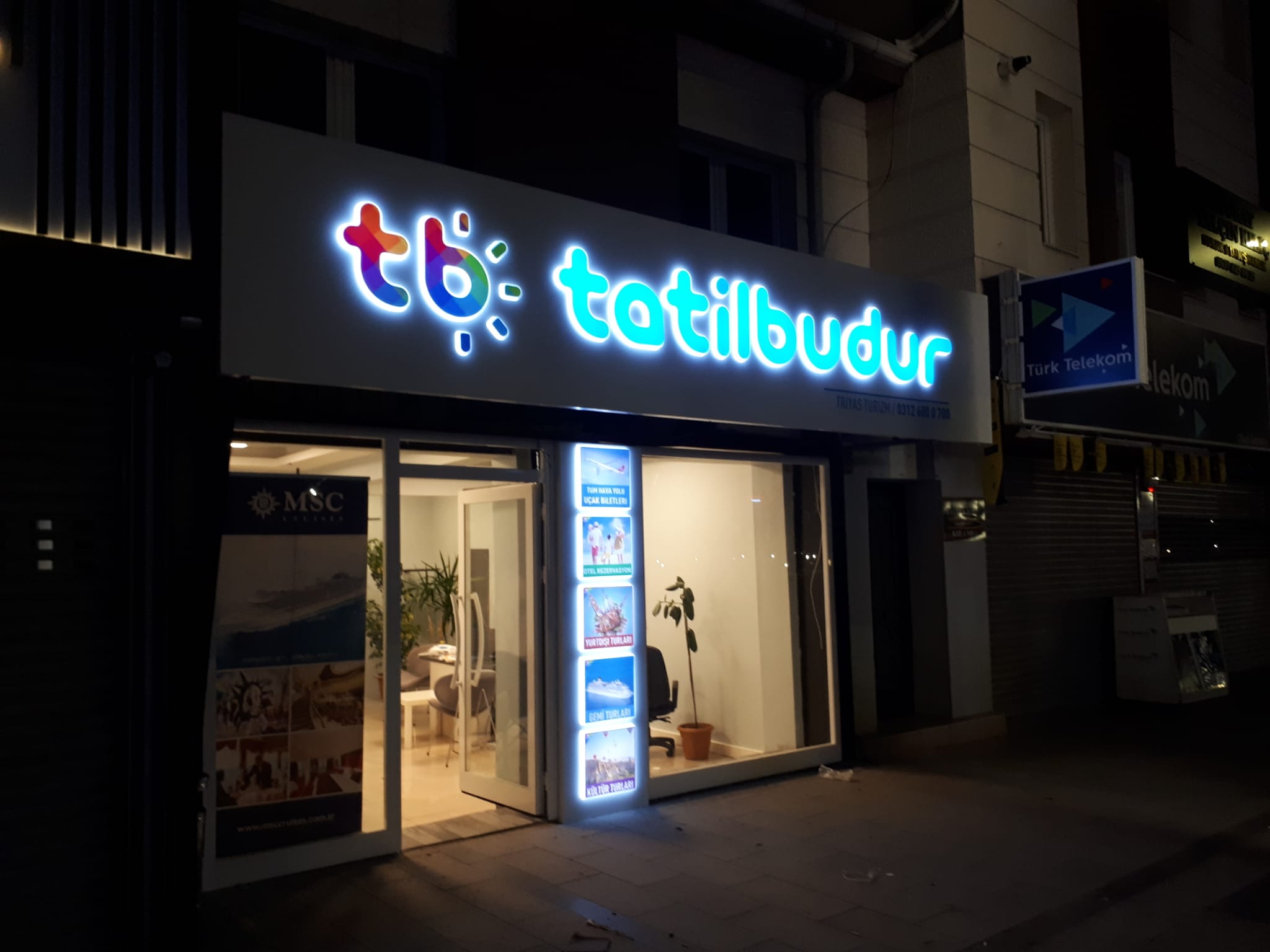 IŞIKLI TABELA ANKARA