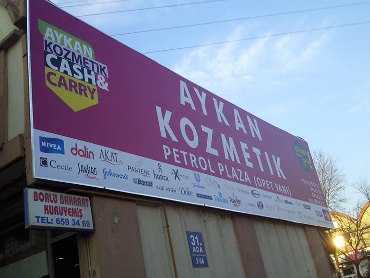 ANKARA IŞIKSIZ GERME ÇATI TABELASI